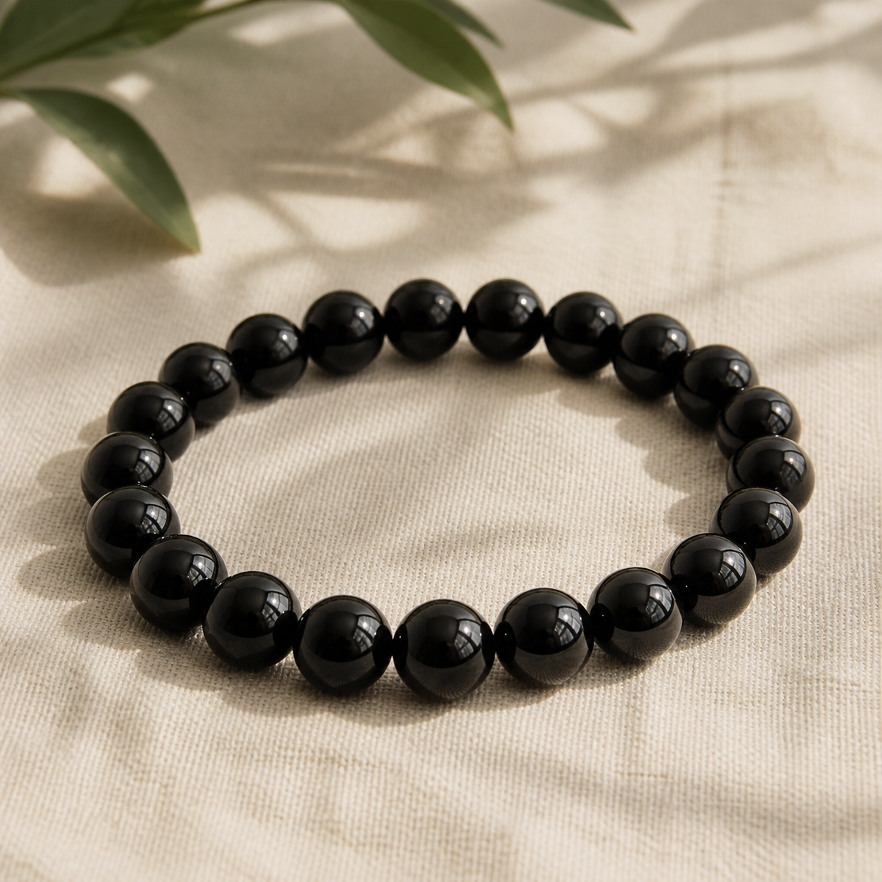 Obsidian bracelet